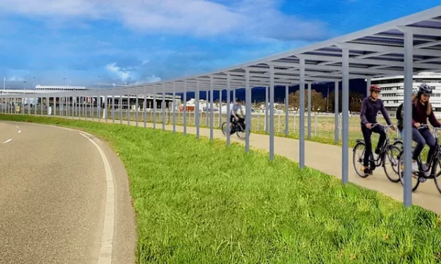 Mejoran el carril bici solar más sostenible